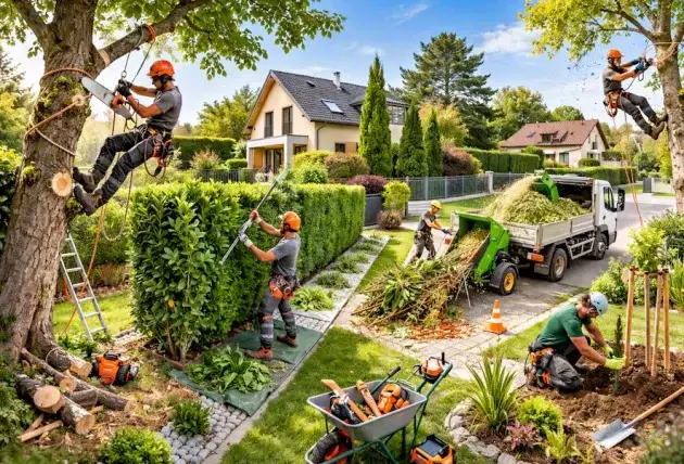 Élagage des arbres trop volumineux à Parny – Rivalain espaces verts