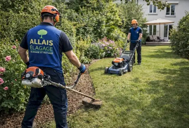 Entretien des arbres décoratifs à Chassay : une coupe propre pour un rendu net – Rivalain espaces verts