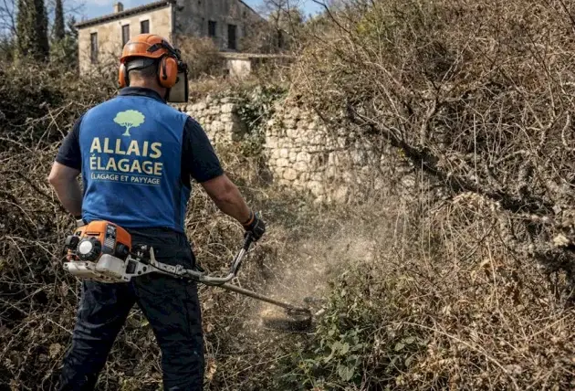 Intervention en hauteur sur grand arbre à Couy – Rivalain espaces verts